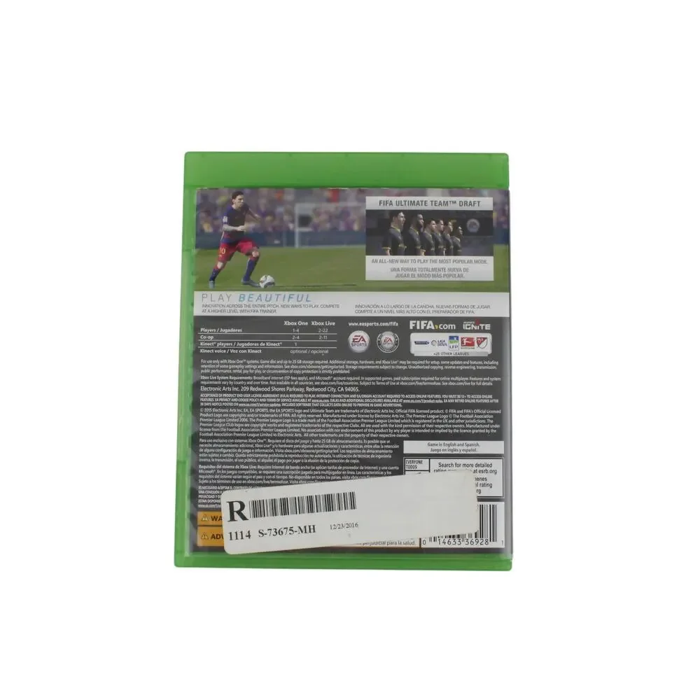 FIFA 16 (Microsoft Xbox One, 2015)